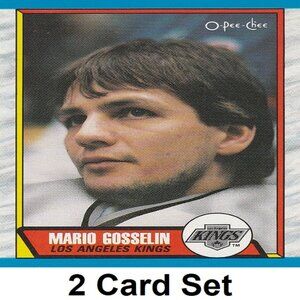 Mario Gosselin Hockey Card Collection
